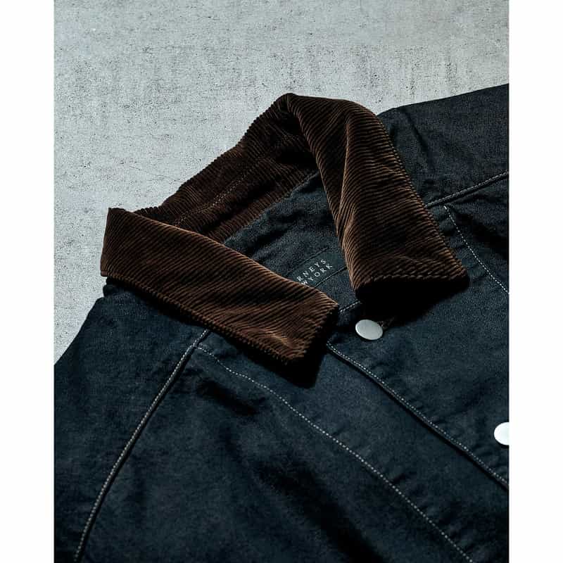 BARNEYS NEW YORK 【オンラインストア限定先行受注販売】BARNEYS NEW YORK by ANCELLM　デニムカバーオール INDIGO