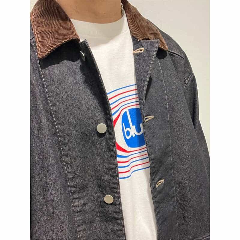 BARNEYS NEW YORK BARNEYS NEW YORK by ANCELLM　デニムカバーオール INDIGO