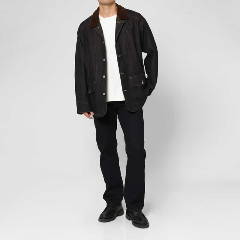 BARNEYS NEW YORK BARNEYS NEW YORK by ANCELLM　デニムカバーオール INDIGO