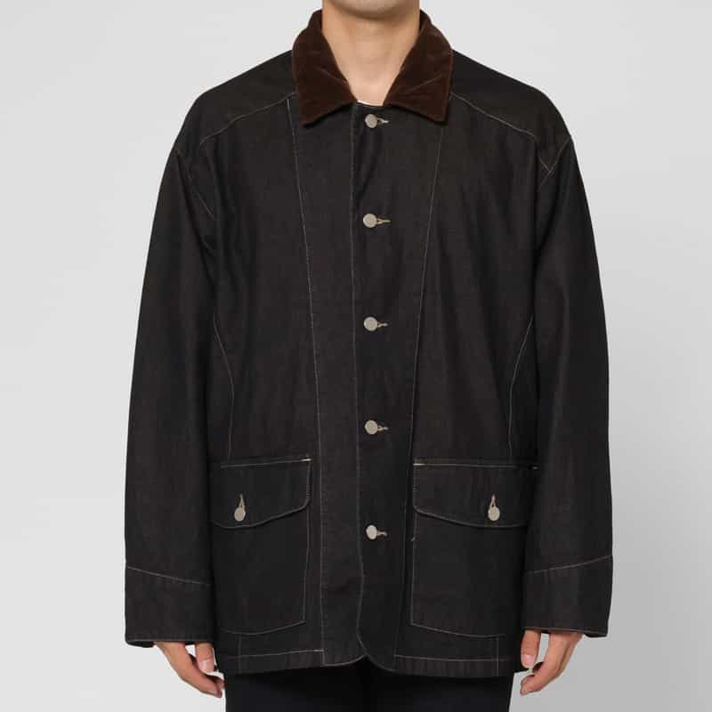 BARNEYS NEW YORK BARNEYS NEW YORK by ANCELLM　デニムカバーオール INDIGO
