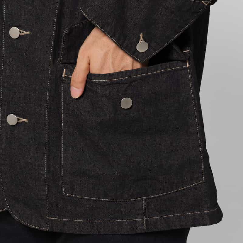 BARNEYS NEW YORK BARNEYS NEW YORK by ANCELLM　デニムカバーオール INDIGO
