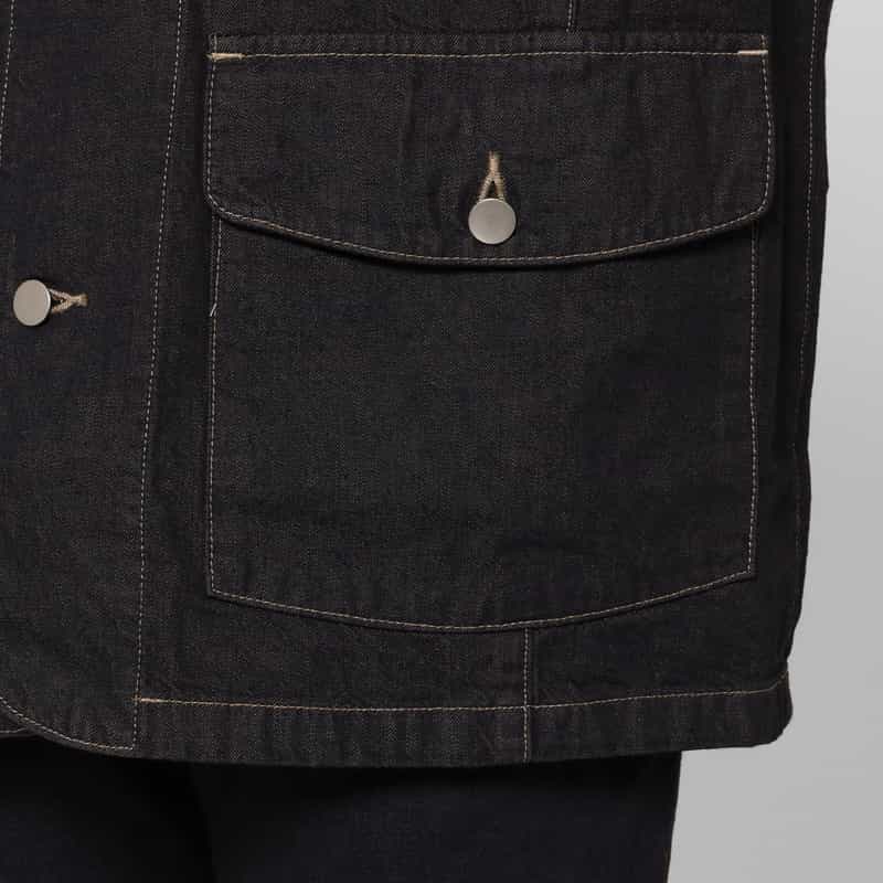 BARNEYS NEW YORK BARNEYS NEW YORK by ANCELLM　デニムカバーオール INDIGO