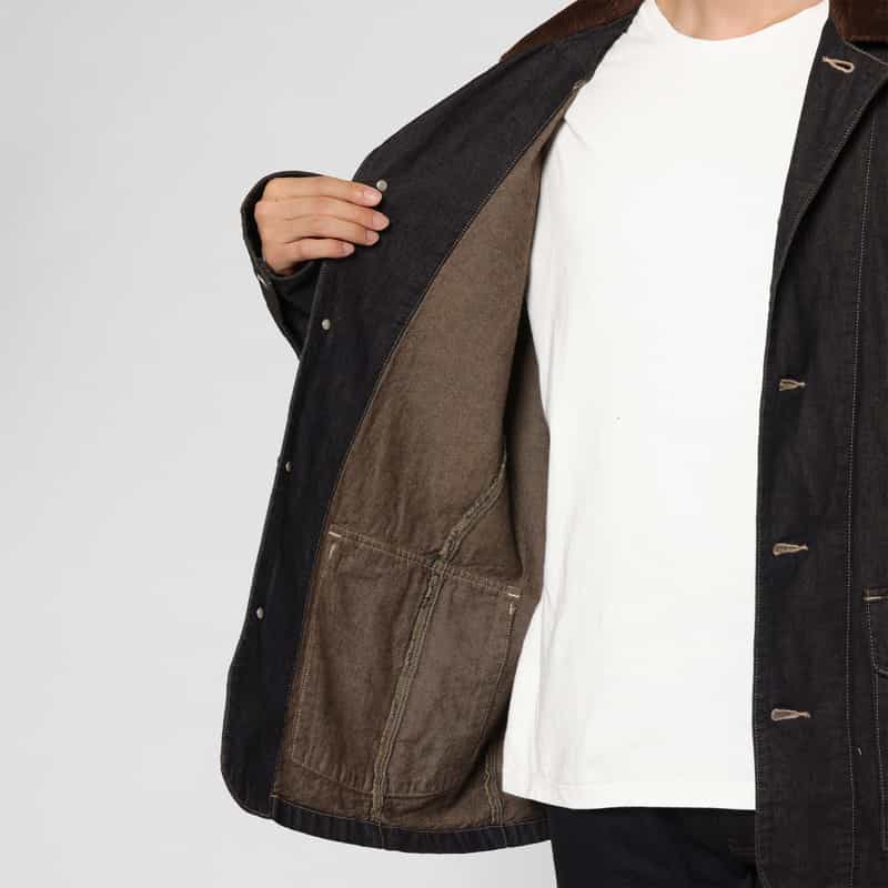 BARNEYS NEW YORK BARNEYS NEW YORK by ANCELLM　デニムカバーオール INDIGO