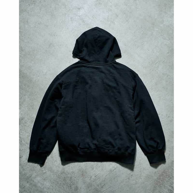BARNEYS NEW YORK 【オンラインストア限定先行受注販売】BARNEYS NEW YORK by ANCELLM　スウェットジップフーディー BLACK