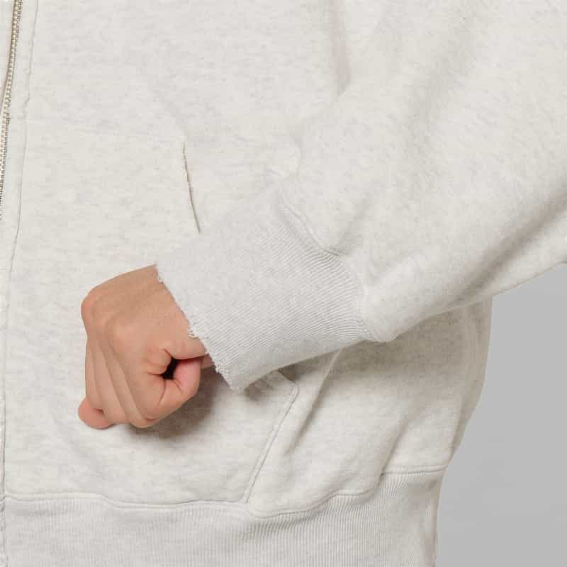BARNEYS NEW YORK BARNEYS NEW YORK by ANCELLM　スウェットジップフーディー GRAY