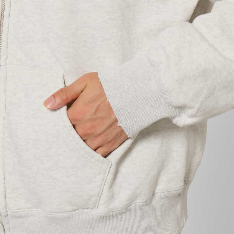 BARNEYS NEW YORK BARNEYS NEW YORK by ANCELLM　スウェットジップフーディー GRAY
