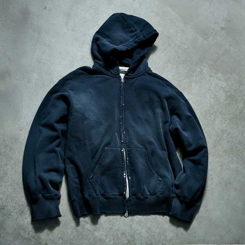 BARNEYS NEW YORK 【オンラインストア限定先行受注販売】BARNEYS NEW YORK by ANCELLM　スウェットジップフーディー NAVY
