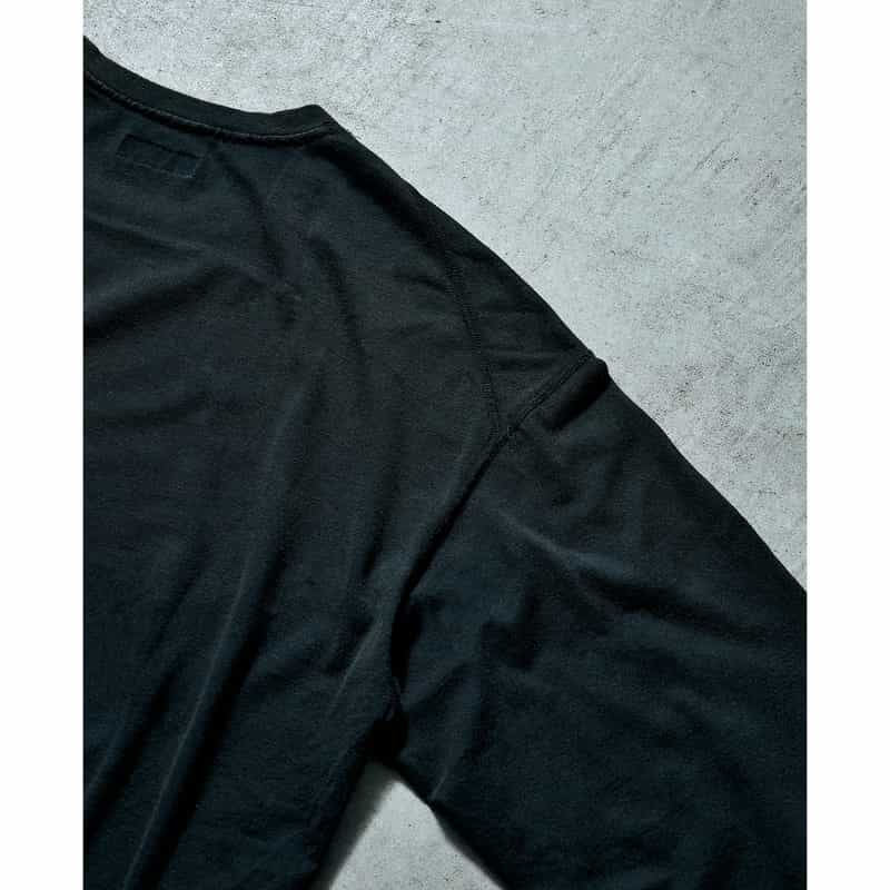 BARNEYS NEW YORK 【オンラインストア限定先行受注販売】BARNEYS NEW YORK by ANCELLM　ロングスリーブTシャツ BLACK