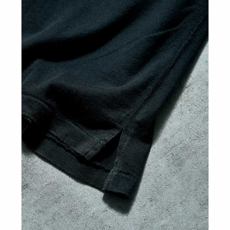 BARNEYS NEW YORK BARNEYS NEW YORK by ANCELLM　ロングスリーブTシャツ BLACK