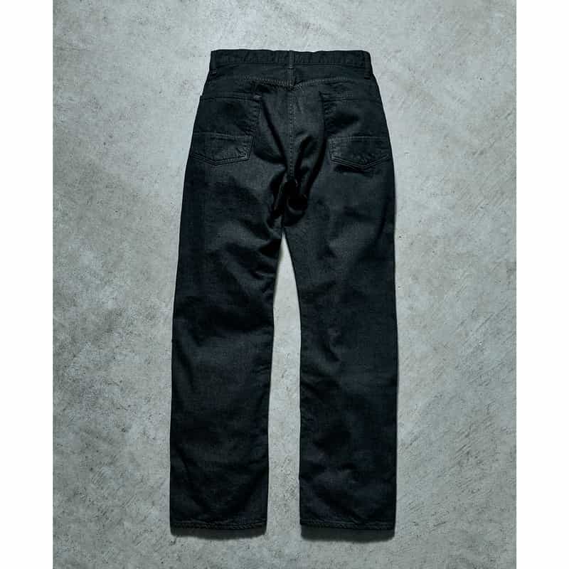 BARNEYS NEW YORK 【オンラインストア限定先行受注販売】BARNEYS NEW YORK by ANCELLM　レギュラーデニムパンツ BLACK