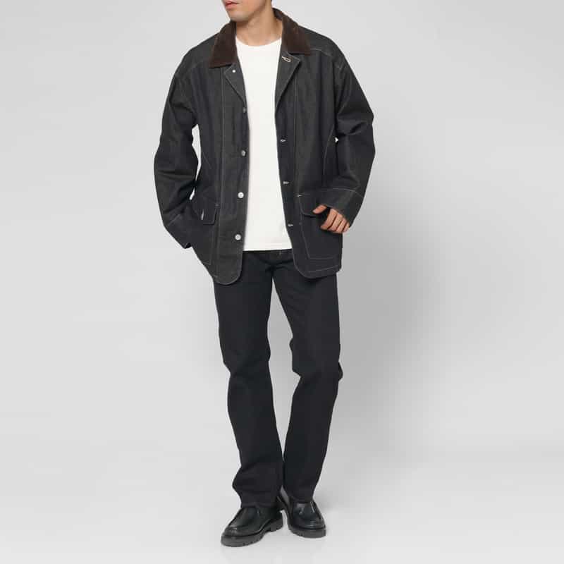 BARNEYS NEW YORK BARNEYS NEW YORK by ANCELLM　レギュラーデニムパンツ INDIGO