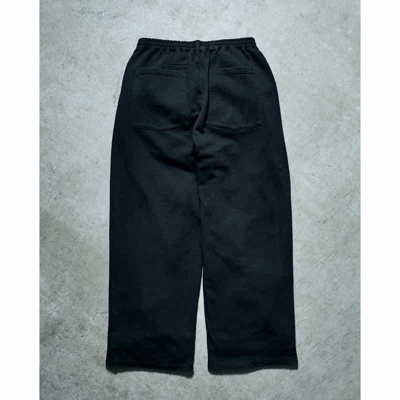 BARNEYS NEW YORK 【オンラインストア限定先行受注販売】BARNEYS NEW YORK by ANCELLM　スウェットイージーパンツ BLACK