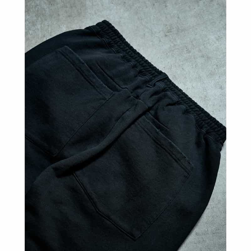 BARNEYS NEW YORK 【オンラインストア限定先行受注販売】BARNEYS NEW YORK by ANCELLM　スウェットイージーパンツ BLACK