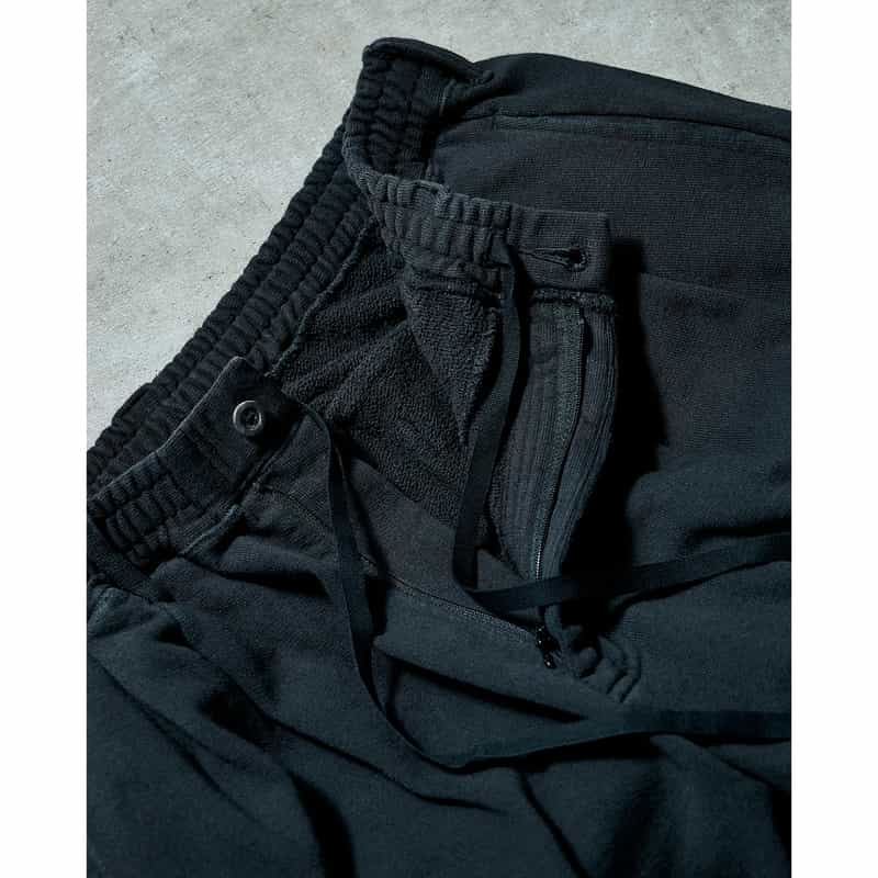 BARNEYS NEW YORK BARNEYS NEW YORK by ANCELLM　スウェットイージーパンツ BLACK