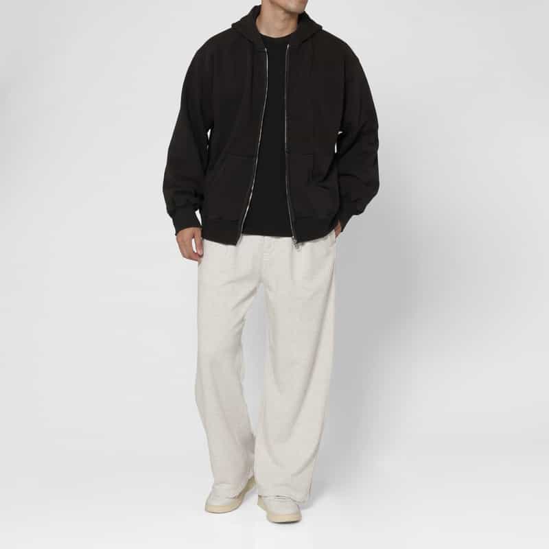 BARNEYS NEW YORK BARNEYS NEW YORK by ANCELLM　スウェットイージーパンツ GRAY