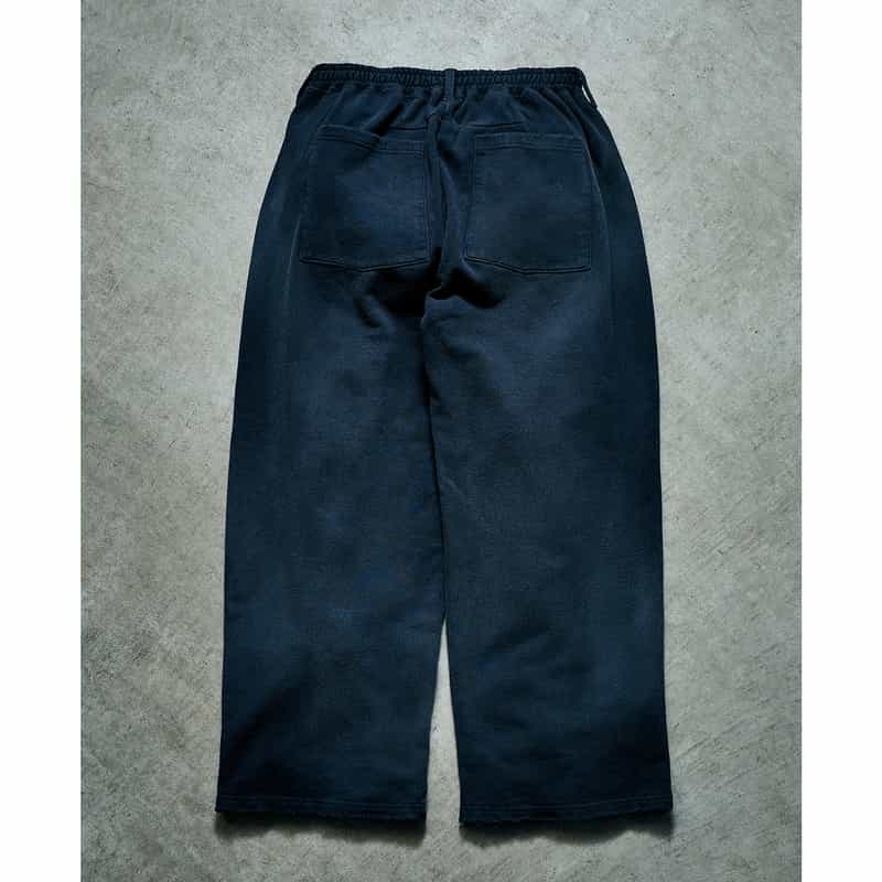 BARNEYS NEW YORK 【オンラインストア限定先行受注販売】BARNEYS NEW YORK by ANCELLM　スウェットイージーパンツ NAVY