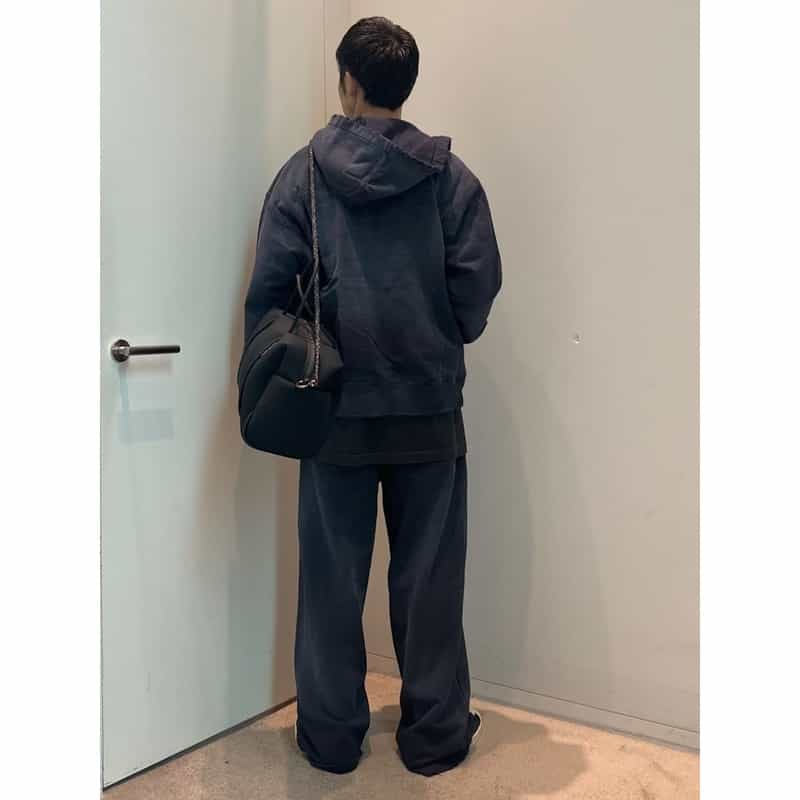 BARNEYS NEW YORK BARNEYS NEW YORK by ANCELLM　スウェットイージーパンツ NAVY
