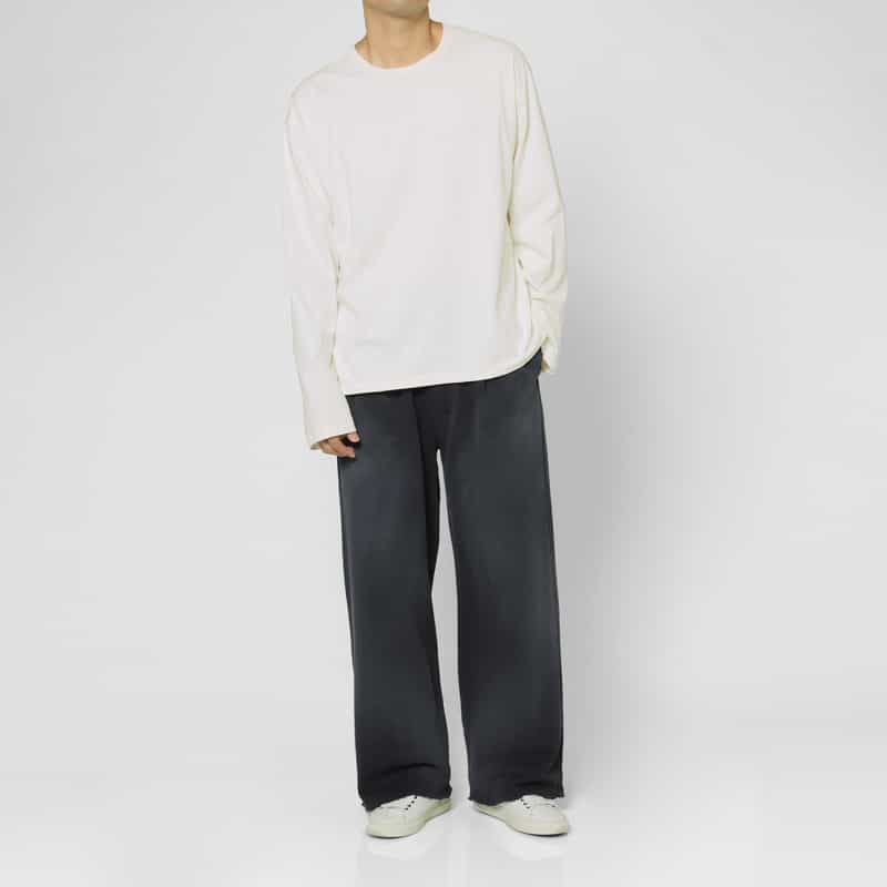 BARNEYS NEW YORK BARNEYS NEW YORK by ANCELLM　スウェットイージーパンツ NAVY
