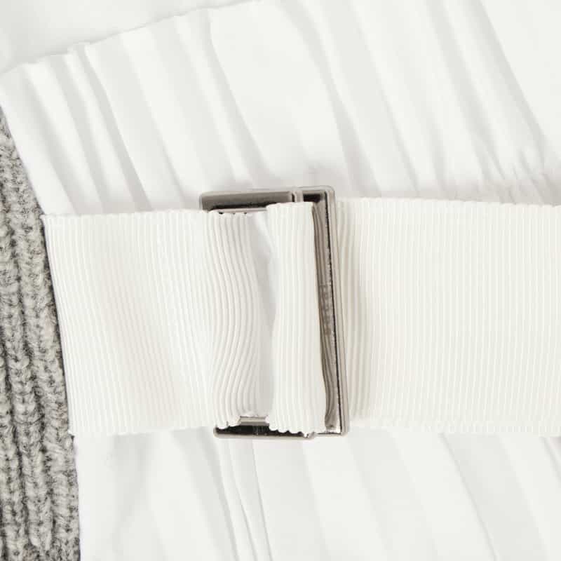 SACAI SACAI ＜サカイ＞ コンビネーションドレス LIGHT GRAY