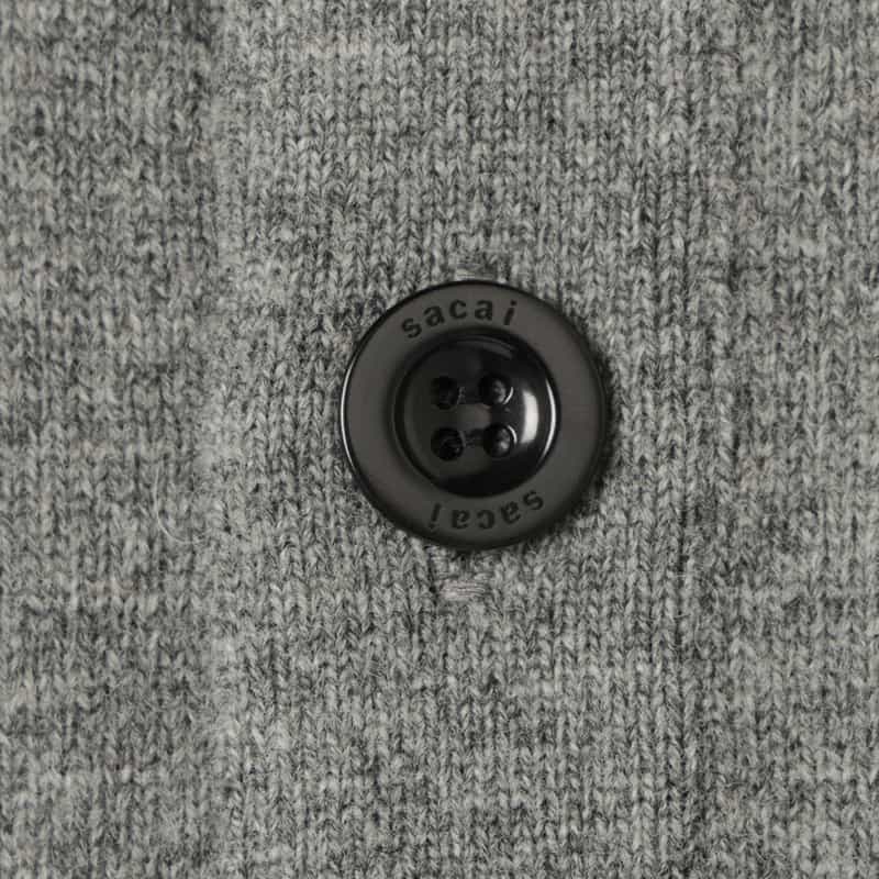 SACAI SACAI ＜サカイ＞ ニットカーディガン GRAY
