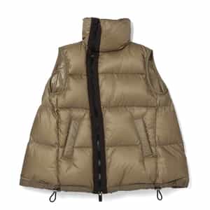 SACAI ＜サカイ＞ ジップアップダウンベスト