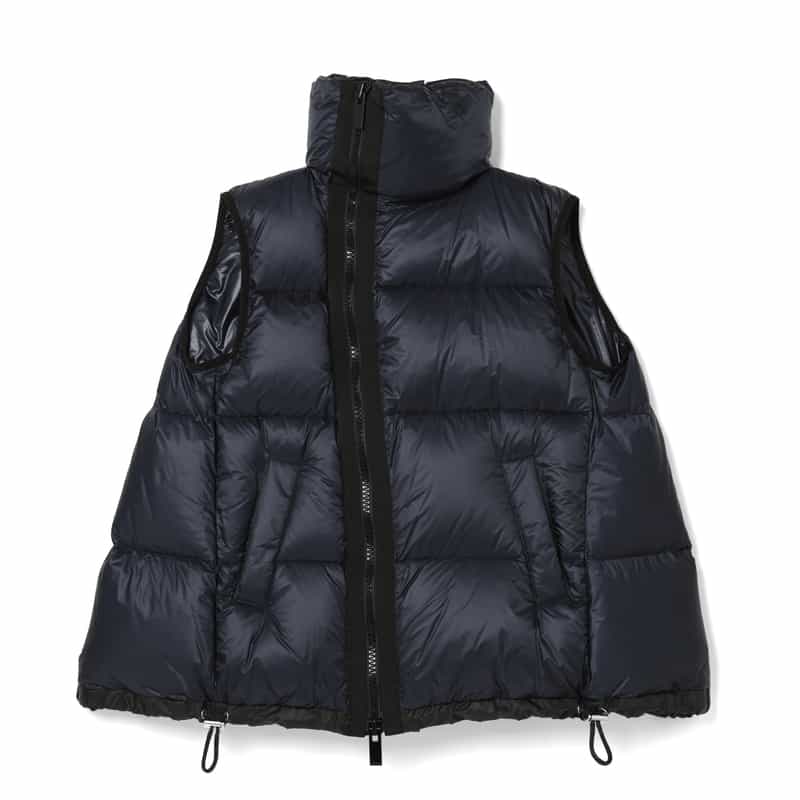 SACAI SACAI ＜サカイ＞ ジップアップダウンベスト NAVY