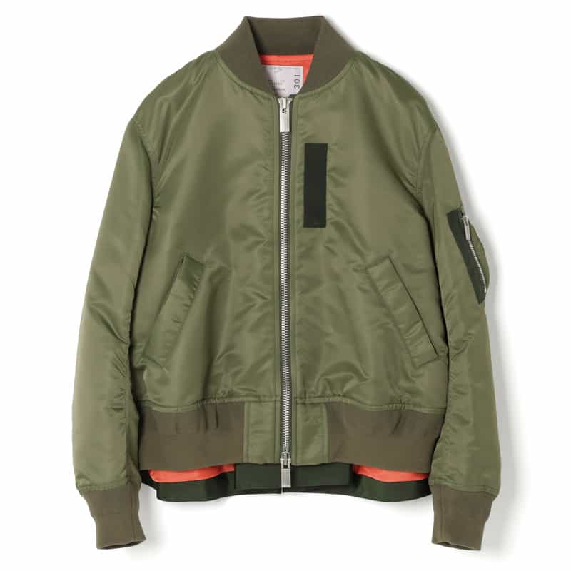SACAI＜サカイ＞ ナイロンツイルブルゾン