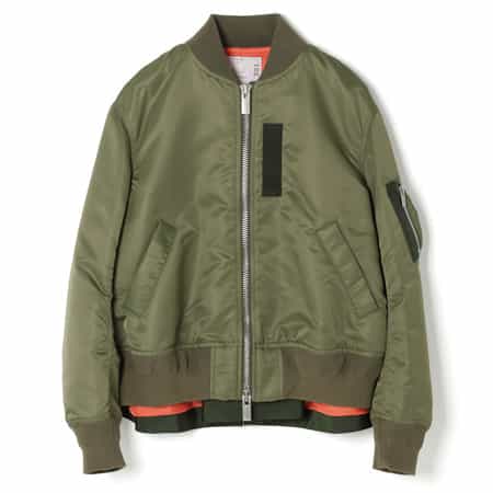 SACAI＜サカイ＞ ナイロンツイルブルゾン
