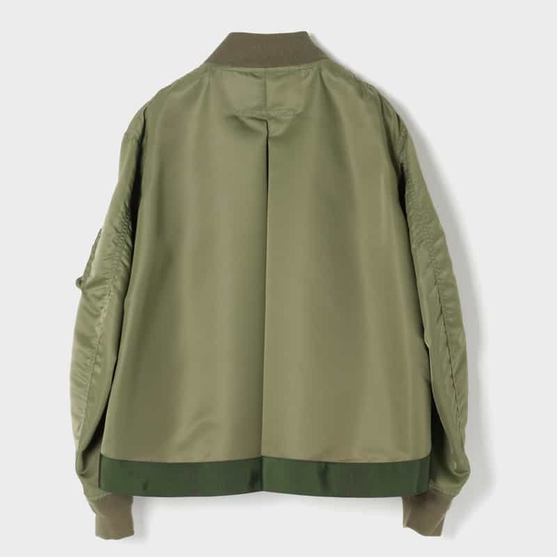 SACAI SACAI＜サカイ＞ ナイロンツイルブルゾン KHAKI