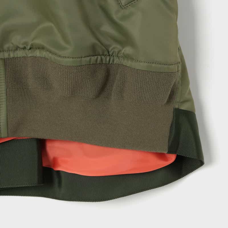 SACAI SACAI＜サカイ＞ ナイロンツイルブルゾン KHAKI