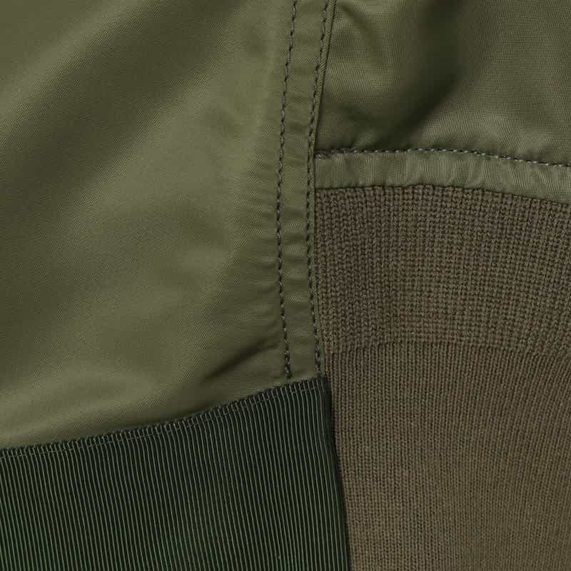 SACAI SACAI＜サカイ＞ ナイロンツイルブルゾン KHAKI