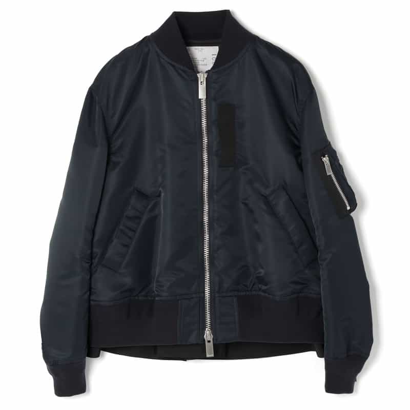 SACAI＜サカイ＞ ナイロンツイルブルゾン