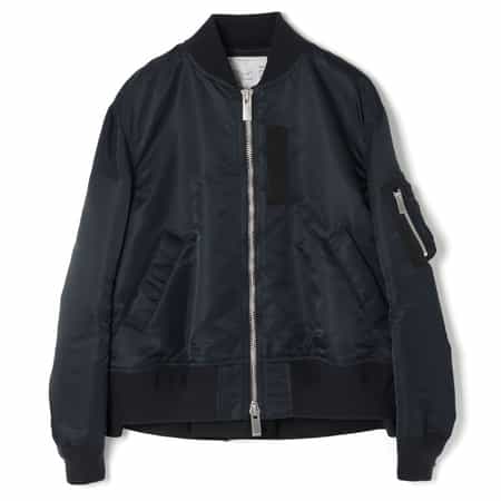 SACAI＜サカイ＞ ナイロンツイルブルゾン