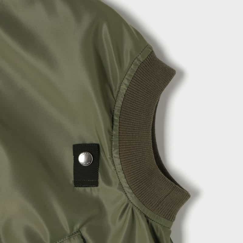 SACAI SACAI＜サカイ＞ ノースリーブブルゾン KHAKI
