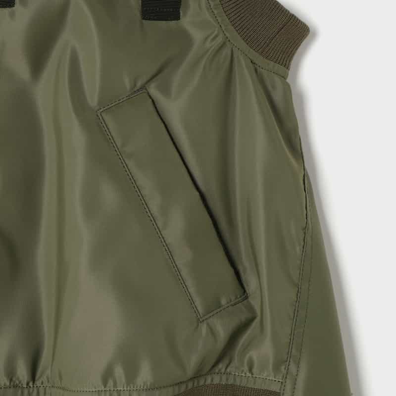 SACAI SACAI＜サカイ＞ ノースリーブブルゾン KHAKI