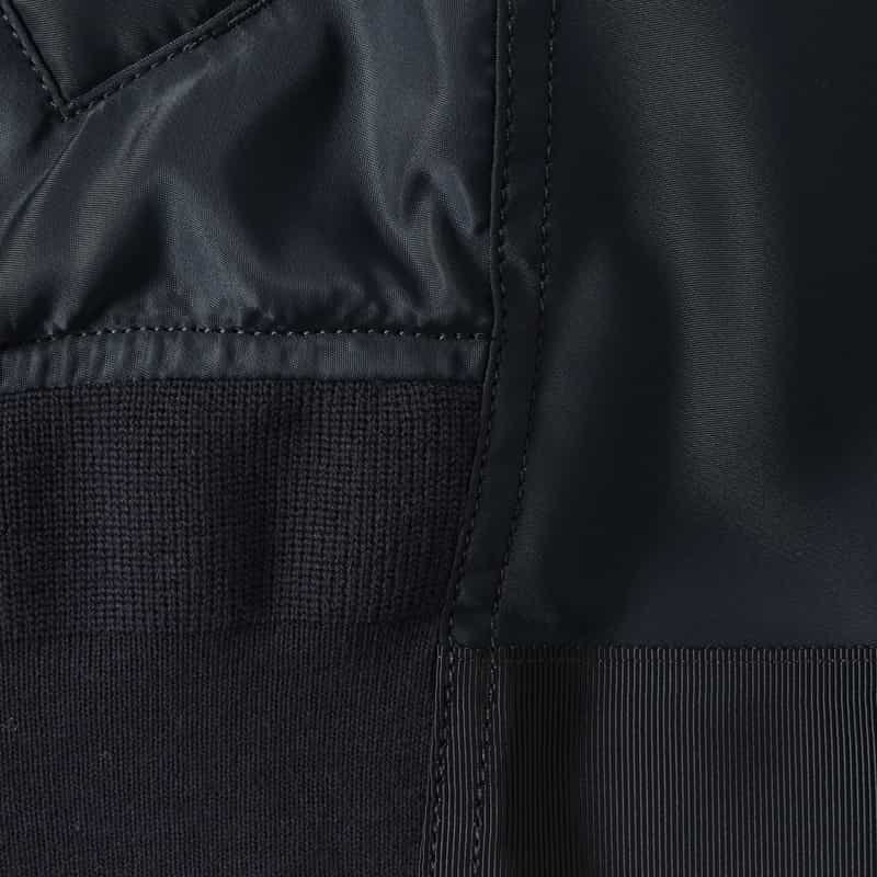 SACAI SACAI＜サカイ＞ ノースリーブブルゾン NAVY