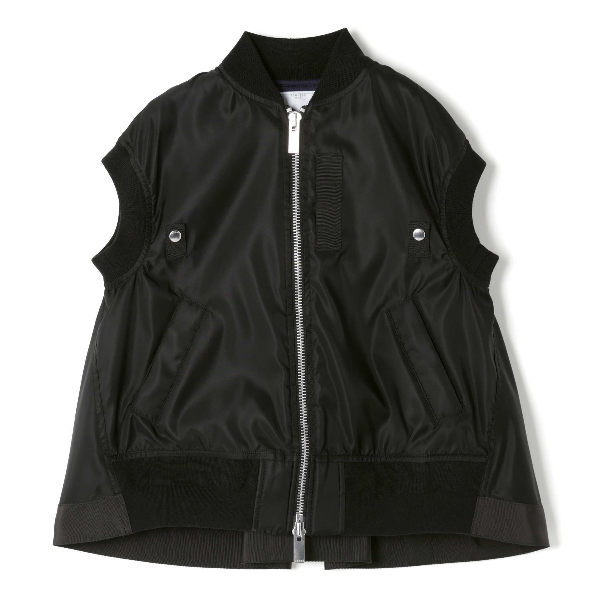 SACAI＜サカイ＞ ノースリーブブルゾン