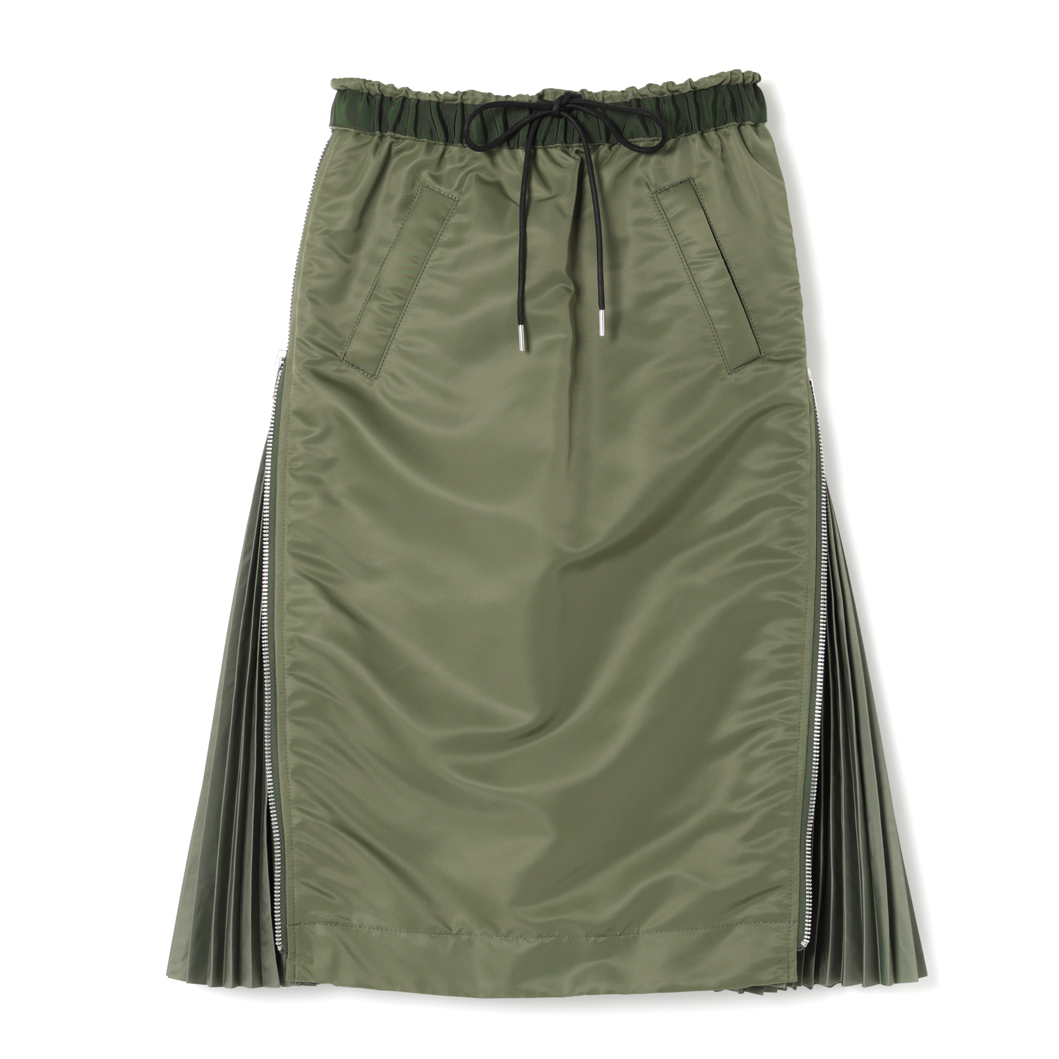 SACAI＜サカイ＞ サイドプリーツ入りスカート