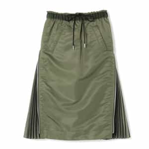 SACAI＜サカイ＞ サイドプリーツ入りスカート
