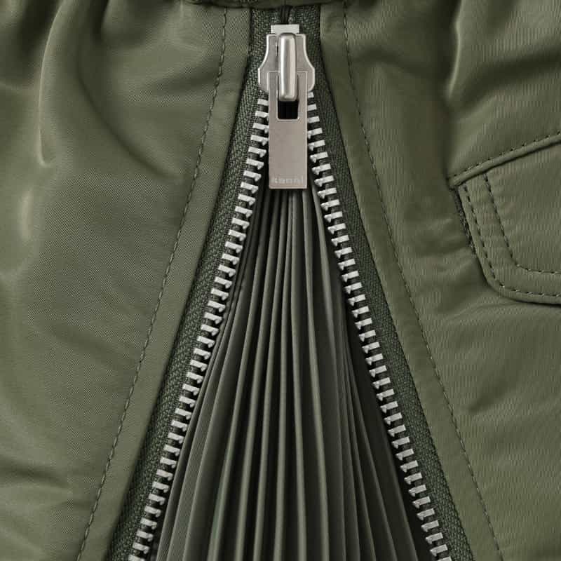 SACAI SACAI＜サカイ＞ サイドプリーツ入りスカート KHAKI