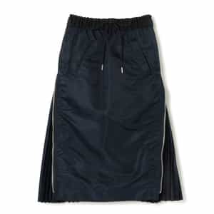 SACAI＜サカイ＞ サイドプリーツ入りスカート