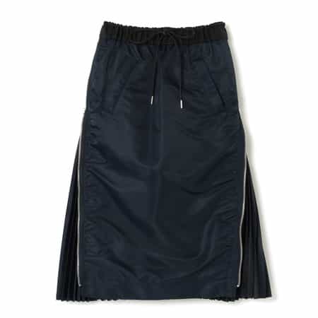SACAI＜サカイ＞ サイドプリーツ入りスカート