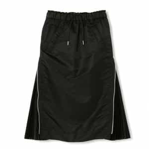 SACAI＜サカイ＞ サイドプリーツ入りスカート