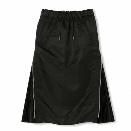 SACAI＜サカイ＞ サイドプリーツ入りスカート