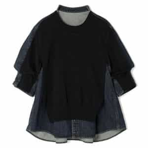 SACAI＜サカイ＞ コンビネーション ニットプルオーバー