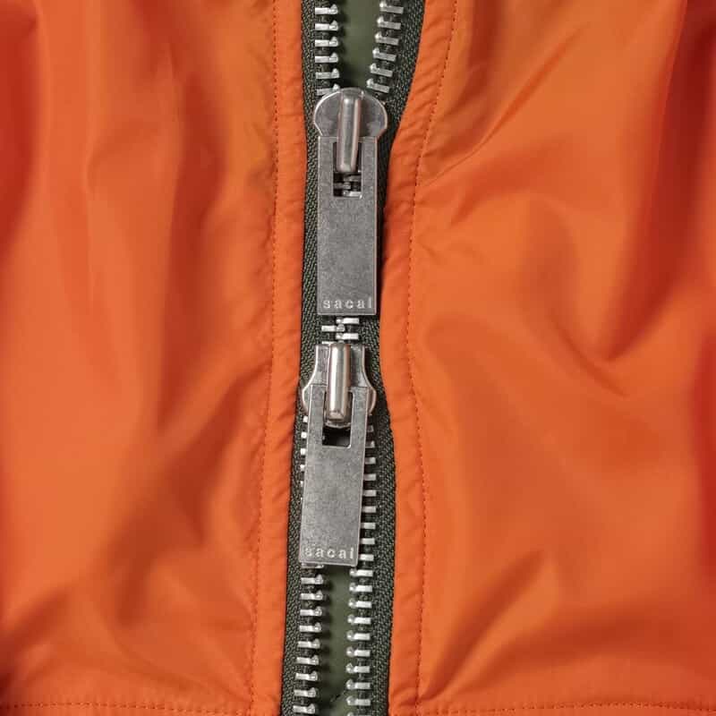 SACAI SACAI＜サカイ＞ コンビネーション ショート丈ブルゾン BEIGE