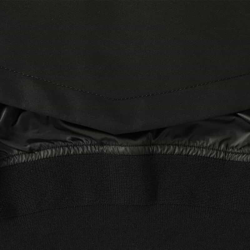SACAI SACAI＜サカイ＞ コンビネーション ショート丈ブルゾン BLACK