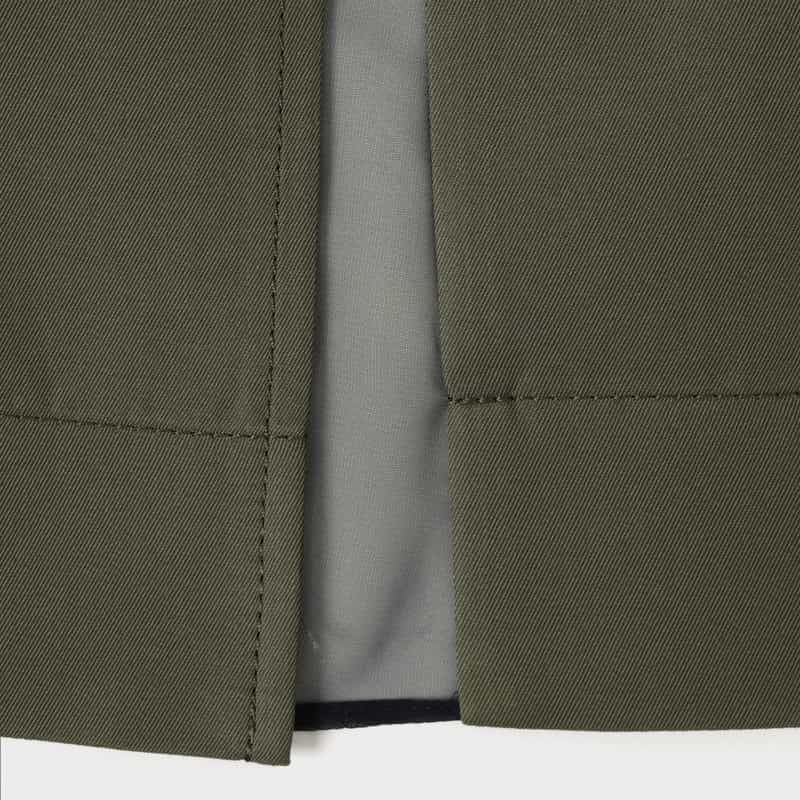 SACAI SACAI＜サカイ＞ バッグプリーツ入りニットカーディガン KHAKI