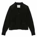SACAI＜サカイ＞ バッグプリーツ入りニットカーディガン