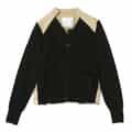 SACAI＜サカイ＞ バッグプリーツ入りニットカーディガン